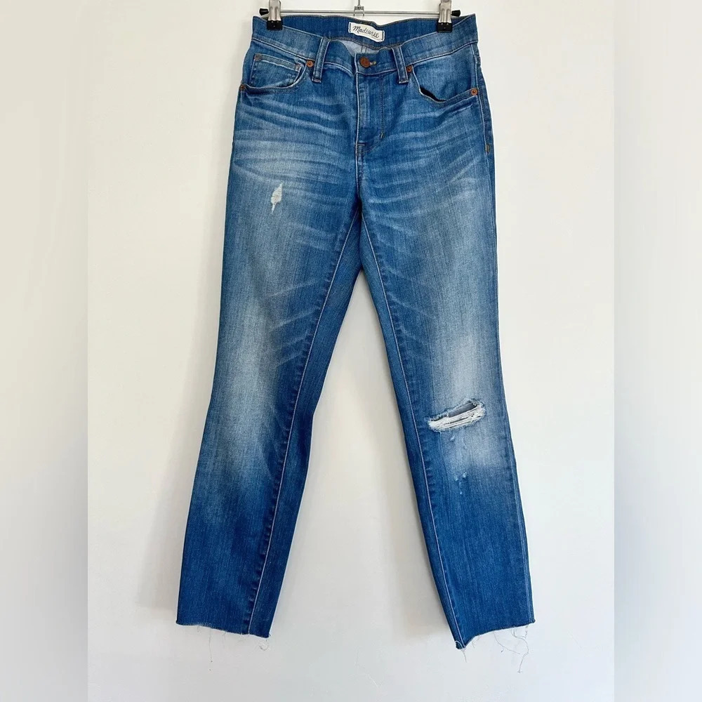 {Madewell} 9” high rise skinny denim pants  size: 25